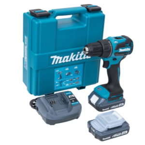 Wiertarko-wkrętarka udarowa 65 Nm Makita 18 V 2 x 2,0 Ah