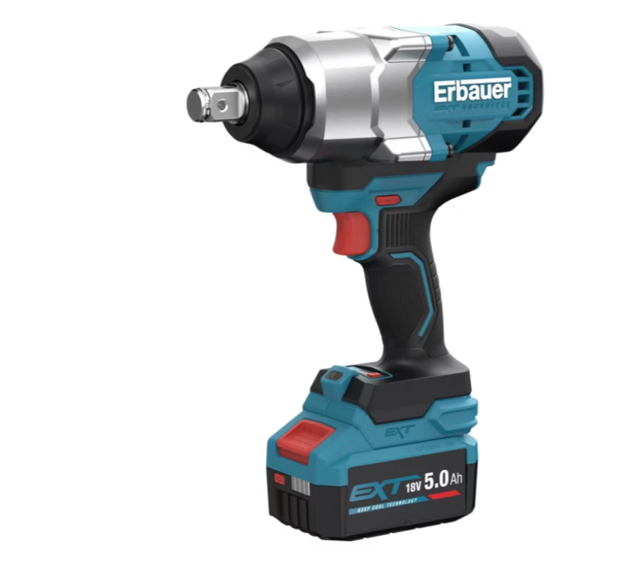 Zestaw Klucz udarowy Erbauer 18V 1625 Nm 1 x 5,0 Ah - obrazek 2